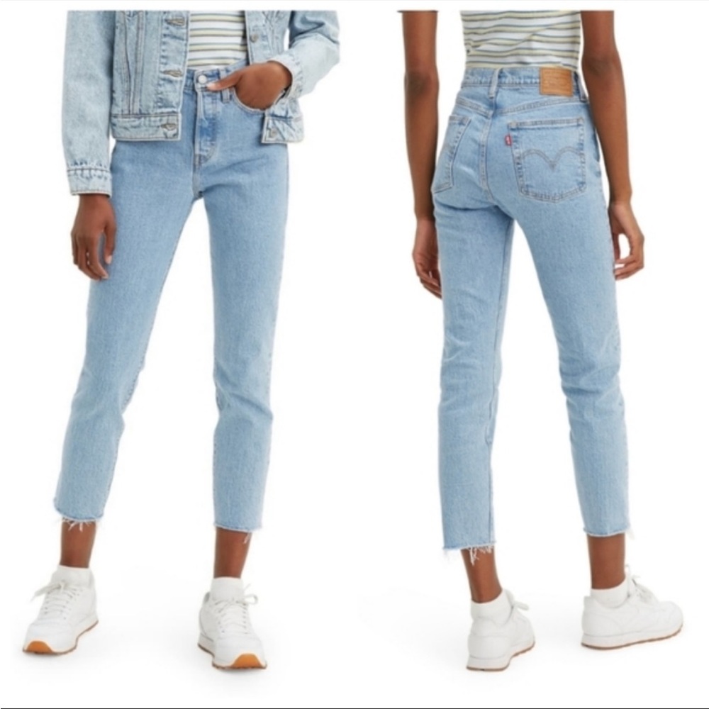 Levi's Wedgie Icon Jeans Tango Talks Light Wash